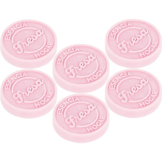 Mold strawberry scented wax tablets