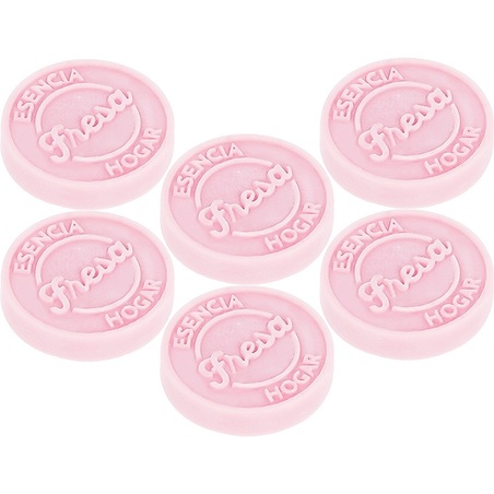 Mold strawberry scented wax tablets