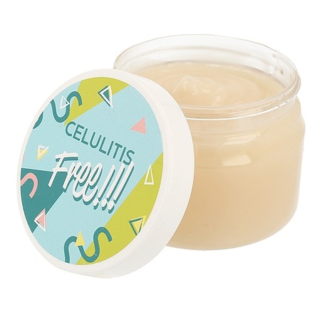 Anti-cellulite cream sticker