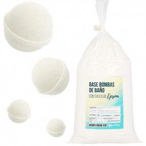 Epsom salt bath bomb base