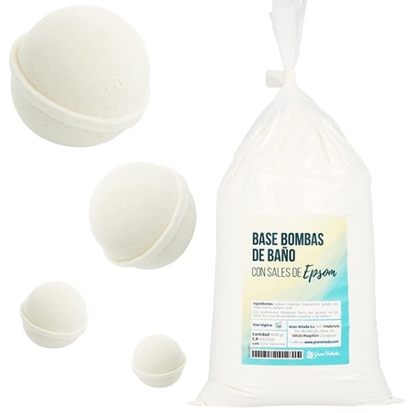 bombas de baño sal epsom