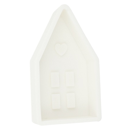 Molde de casa navideña 
