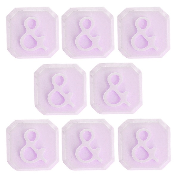 Molde & para letras de jabon