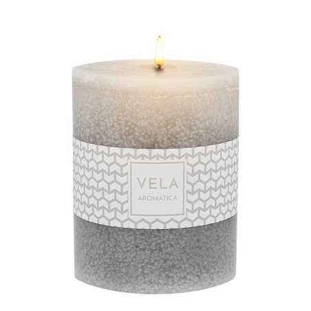 Pegatinas grises para velas