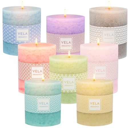 Pegatinas cintas para velas