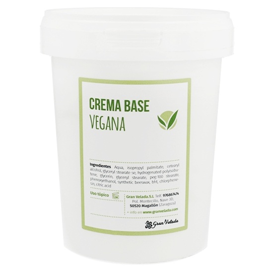 Vegan base cream