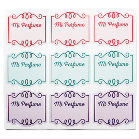 Stickers mi perfume Stickers mi perfume