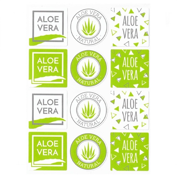Aloe vera stickers