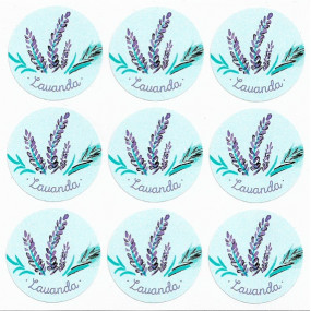 Stickers lavanda passion Stickers lavanda passion