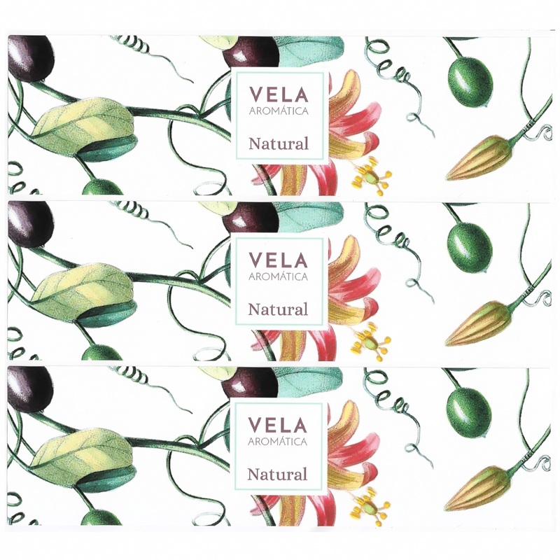 Vegetable lilium stickers for candles in cans
