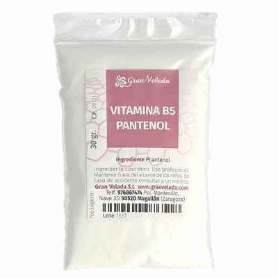 Vitamin B5 panthenol