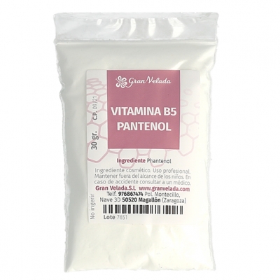 Vitamina B5 pantenol