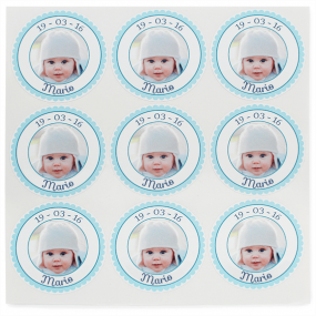 Personalized stickers with photo child Personalized stickers with photo child