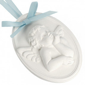 Molde ceramica perfumada angel medallon