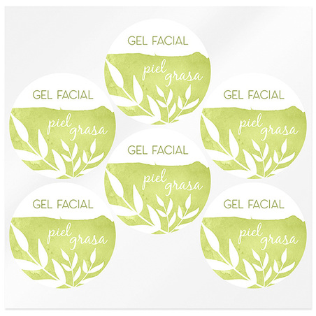 Oily skin facial gel stickers