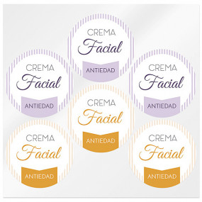Stickers crema facial antiedad