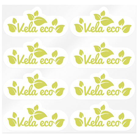 Pegatinas velas eco