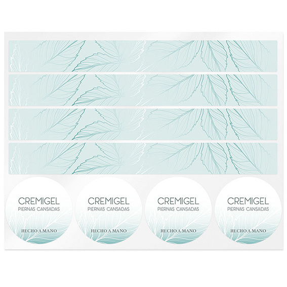 Pegatina  cremigel piernas cansadas