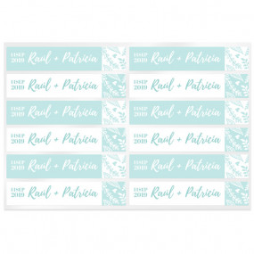 Personalized stickers vegetable print Personalized stickers vegetable print