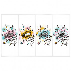 Stickers eres el heroe del momento Stickers eres el heroe del momento