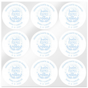 Personalized stickers together we can do everything Personalized stickers together we can do everything