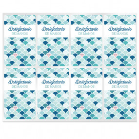 Stickers para gel desinfectante de manos Stickers para gel desinfectante de manos