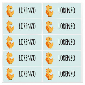 Stickers personalizadas dinosaurio Stickers personalizadas dinosaurio