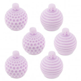 Molde 6 bolas de navidad Molde 6 bolas de navidad