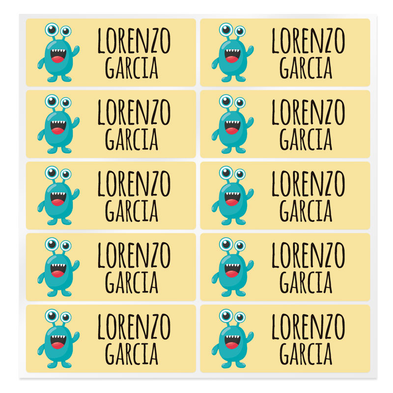 Pegatinas personalizadas alien