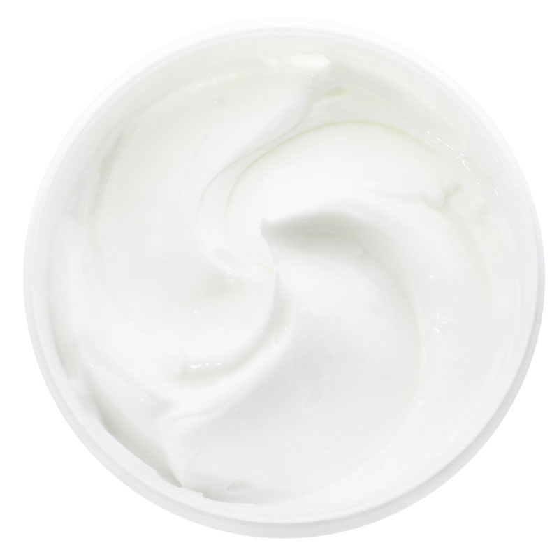Base cream for facial products