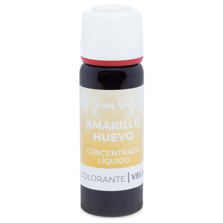 Colorante amarillo huevo concentrado liquido para velas