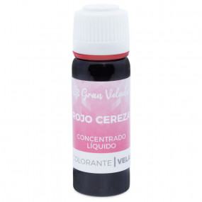 Colorante líquido rojo cereza para velas concentrado Colorante líquido rojo cereza para velas concentrado