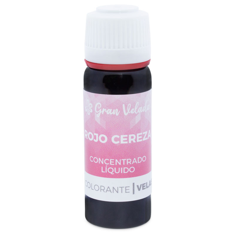 Liquid concentrated cherry red coloring for candles