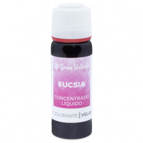 Fuchsia liquid dye for candles concentrated