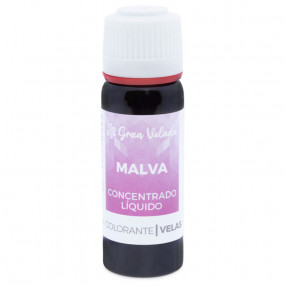 Concentrated mauve liquid candle coloring
