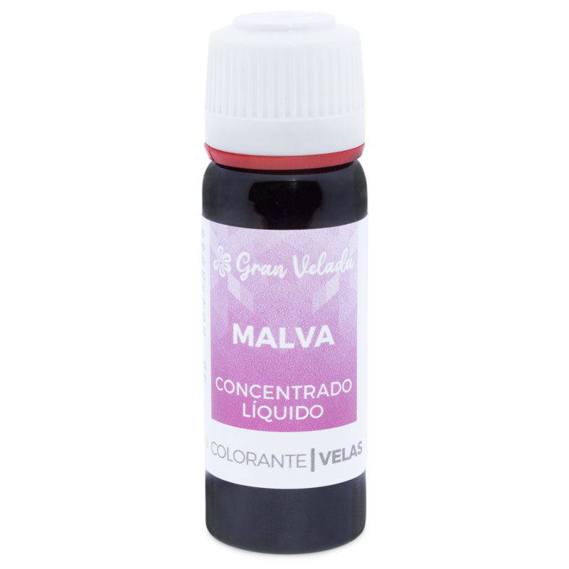 Colorante malva concentrado liquido para velas