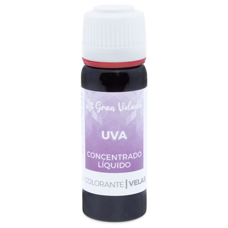 Liquid concentrated grape coloring for candles