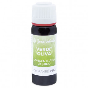 Colorante líquido verde oliva para velas concentrado Colorante líquido verde oliva para velas concentrado