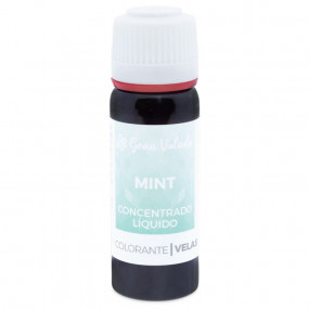 Liquid mint coloring for candles concentrate