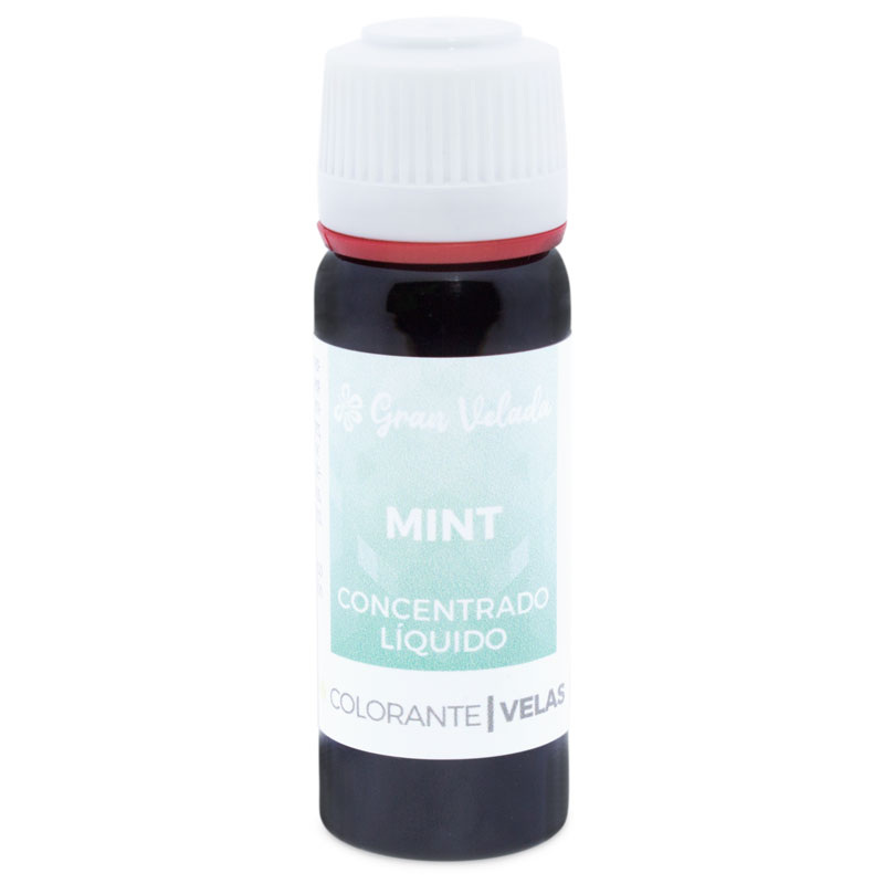 Colorante mint concentrado liquido para velas