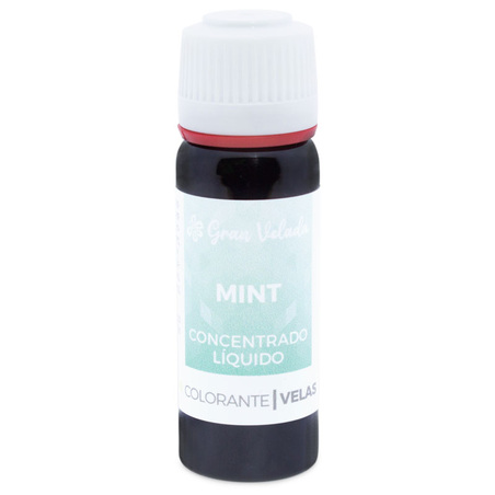 Liquid concentrated mint coloring for candles