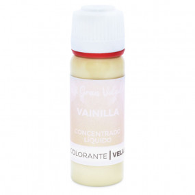 Liquid vanilla candle coloring concentrate