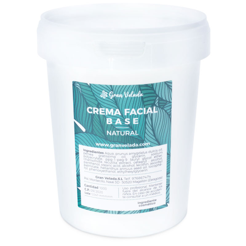 Crema facial base 