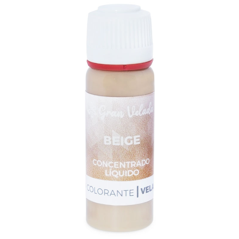 Colorante beige concentrado liquido para velas