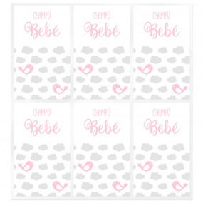 Baby shampoo stickers Baby shampoo stickers