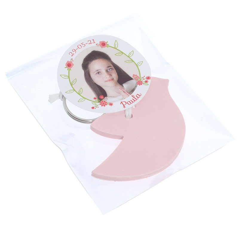 Buy personalized stickers with round photo communion