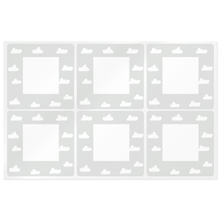 Square Cloud Stickers