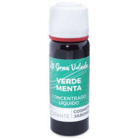 Colorante verde menta liquido concentrado para jabon y cosmetica Colorante verde menta liquido concentrado para jabon y cosmetica