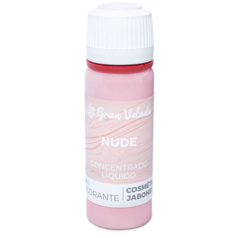 Colorante nude liquido concentrado para cosmetica y jabon