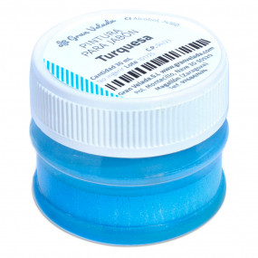 Turquoise soap paint Turquoise soap paint